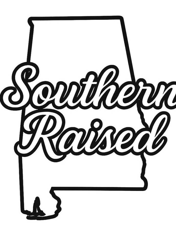 Southern Raised Pride Automotive Car Window UV DTF Decals for wholesale by Multi-Vendor Sales