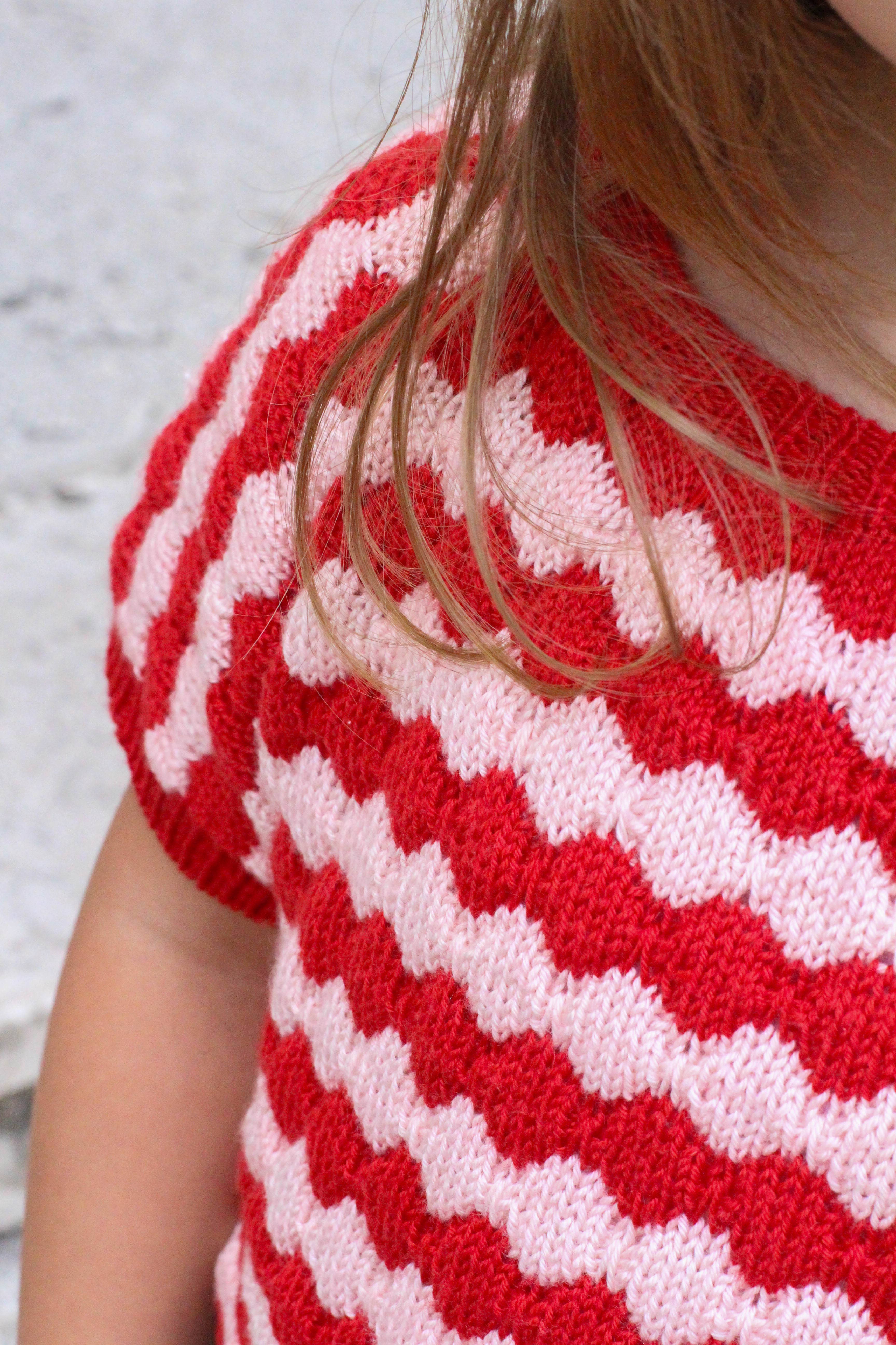 Lise Tailor - Venta al por mayor Material para punto/ganchillo - Patrón de tejido - Top Mona (niños y adultos)13