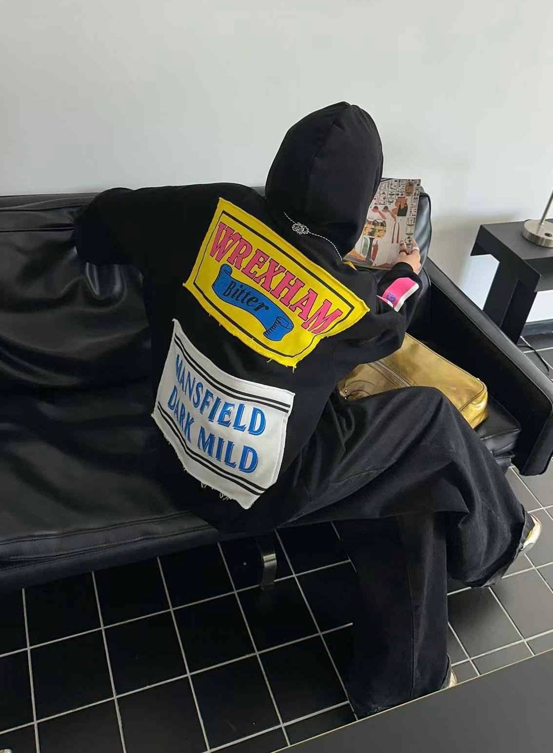 Chilli Girl Collection - Vente Sweat à capuche – femme - Sweat à capuche oversize avec lettres appliquées12