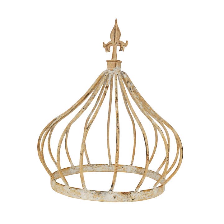 My Amigos Imports - Wholesale Cake/cupcake topper - Farmhouse Iron Topiary-Garden Decor-Finial-Cake Topper-12x140