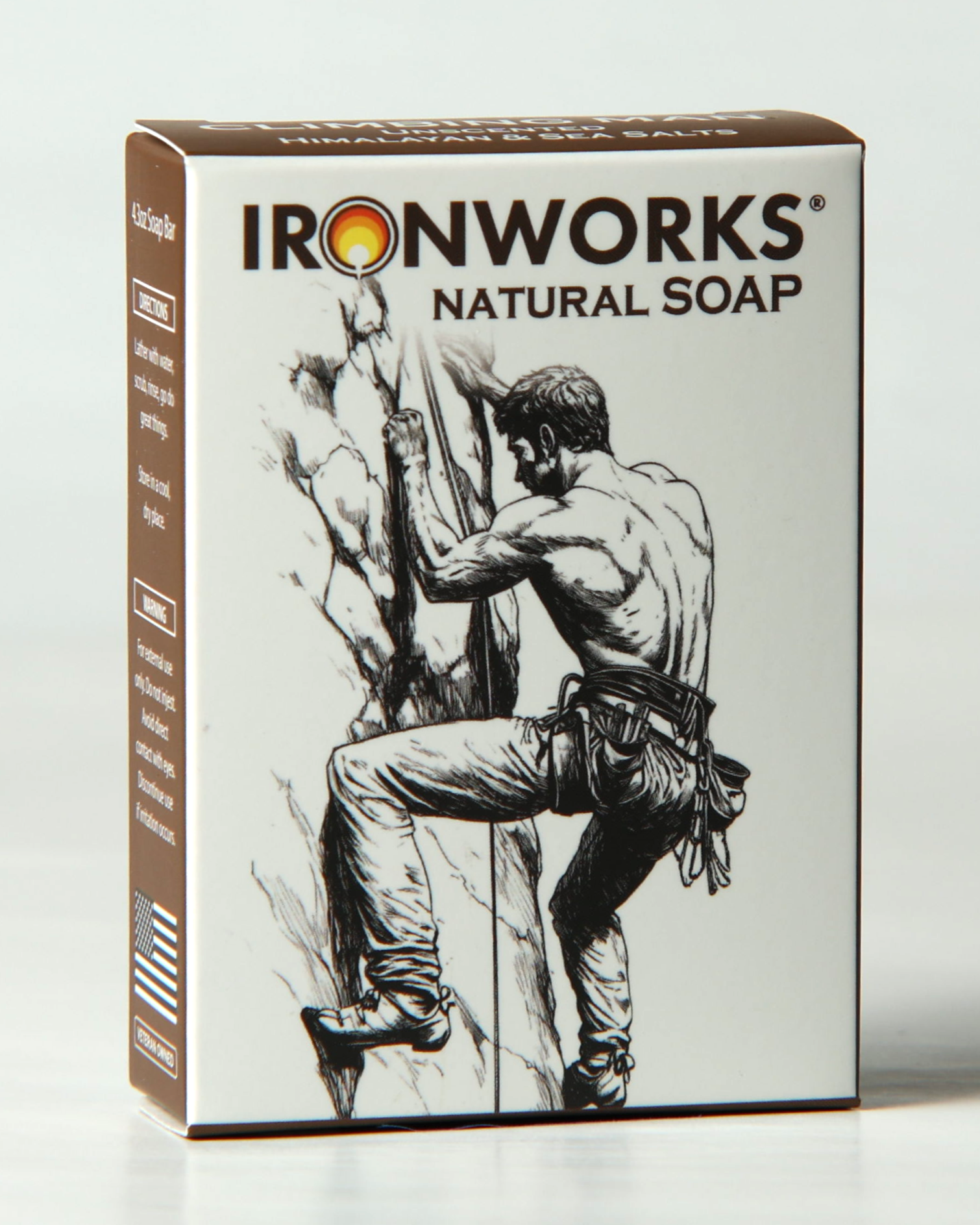 IRONWORKS Soap Company - Wholesale Bar Soap - Men's - Bar Soap Climbing Man2