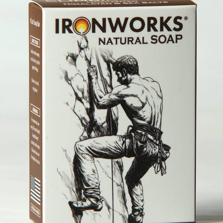 IRONWORKS Soap Company - Wholesale Bar Soap - Men's - Bar Soap Climbing Man2