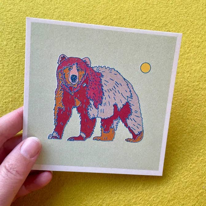 Caroline Clark - Wholesale Postcard - Desert Animal Postcards - Single Design 4 pack