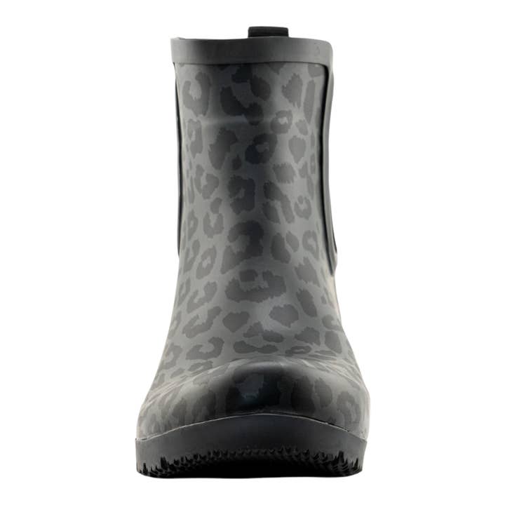ROMA BOOTS – wholesale Regnstövlar - Dam – CHELSEA MATT LEOPARD KVINNORS REGN STÖVLAR
