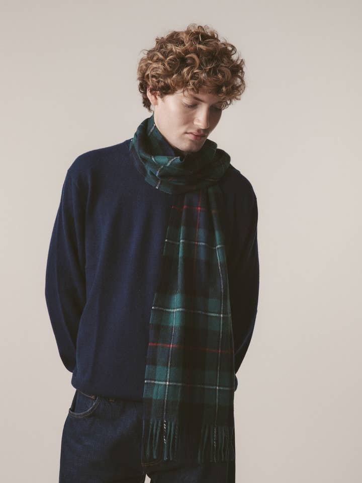 Heritage Tartan Cashmere Halsduk - Mackenzie för wholesale av Kiltane
