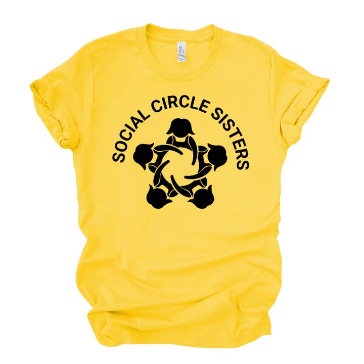 Social Circle Sisters T-shirt voor wholesale door Fully Dressed and Blessed