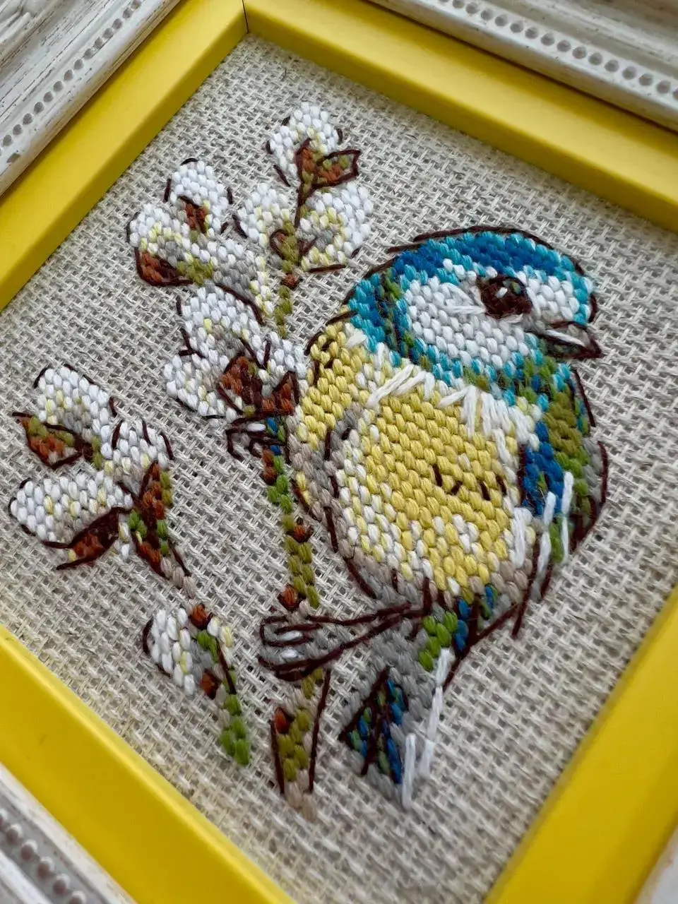 RIOLIS - Wholesale Embroidery/Cross Stitch Supplies - Cross Stitch Kit From Riolis 2244 Titmouse4