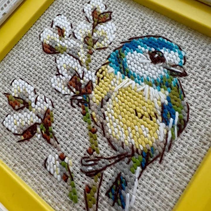 RIOLIS - Wholesale Embroidery/Cross Stitch Supplies - Cross Stitch Kit From Riolis 2244 Titmouse4