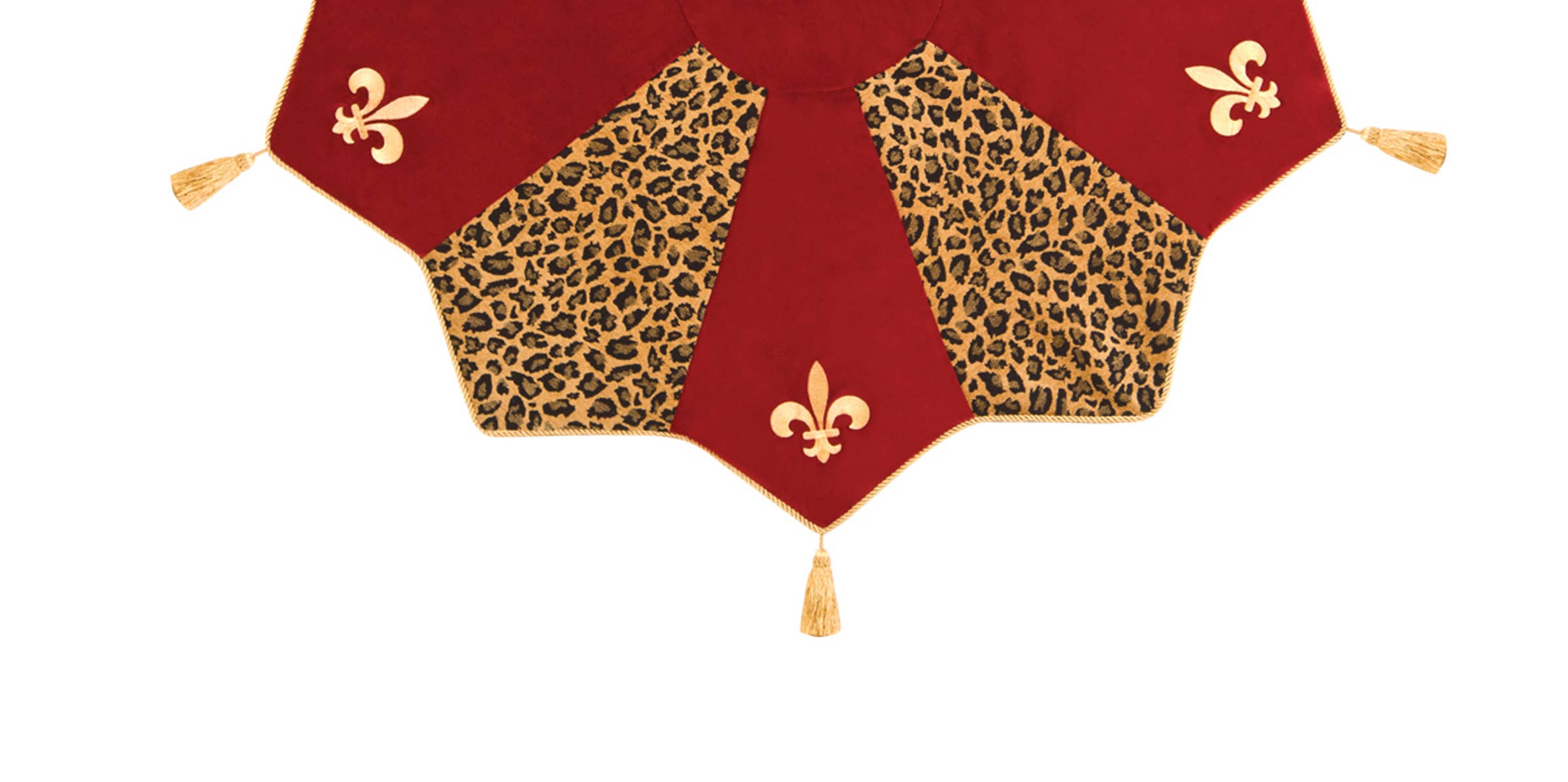 C&F Home - Wholesale Tree Skirt - SALE Christmas Fleur De Lis Tree Skirt2