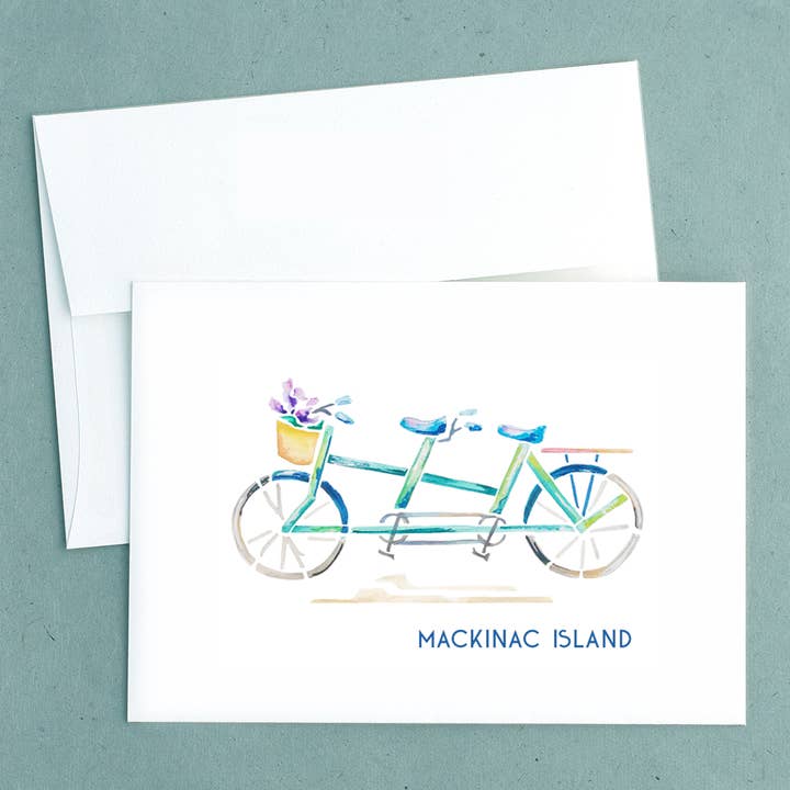 Custom for Little Luxuries: Mackinac variety notecards for wholesale by Emily Frushour