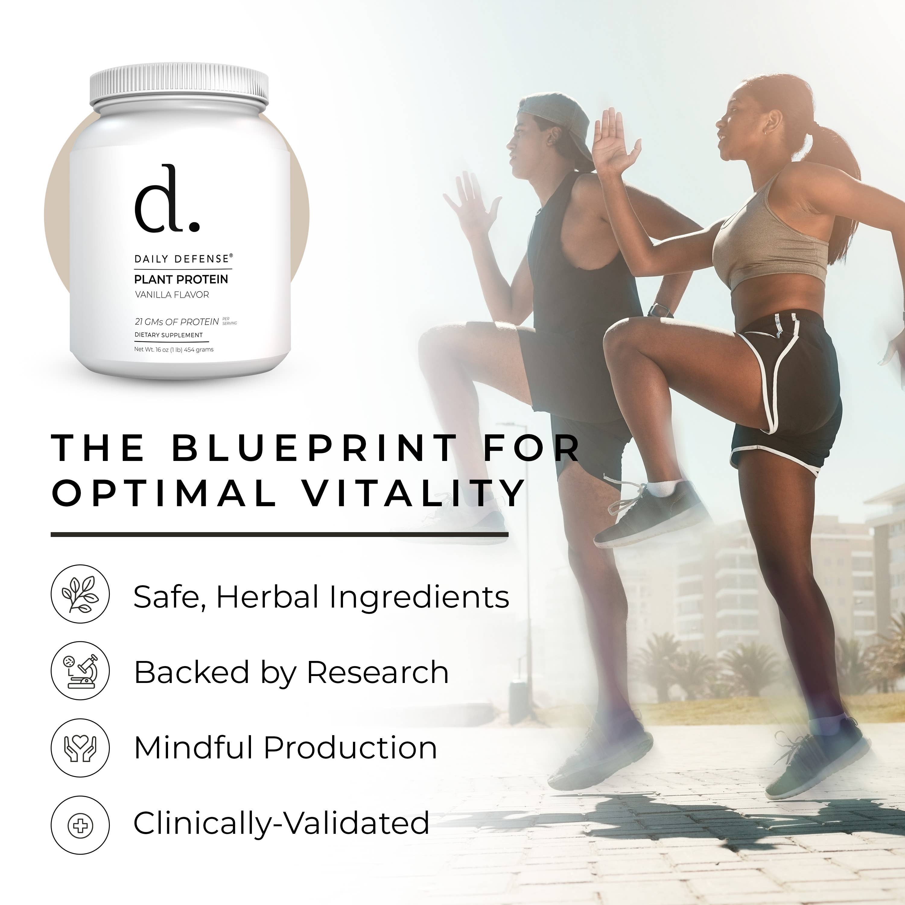 DAILY DEFENSE - Vendita all'ingrosso Vitamine/integratori orali - PROTEINE VEGETALI GUSTO VANIGLIA8