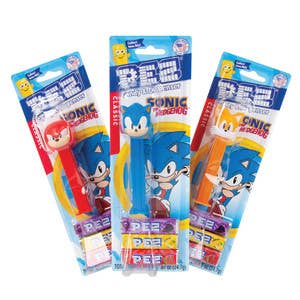 L&F Universal Goods - Wholesale Boiled sweets - PEZ Sonic The Hedgehog 12/0.87OZ