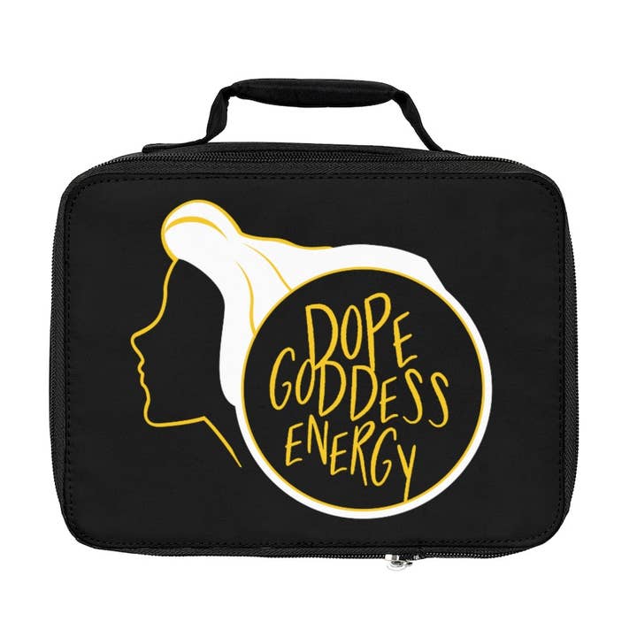 Achetez Martian Merch™ | Sac à lunch Dope Goddess Energy | Legacy-Minded Individual™ pour la vente par Buy Martian Merch™