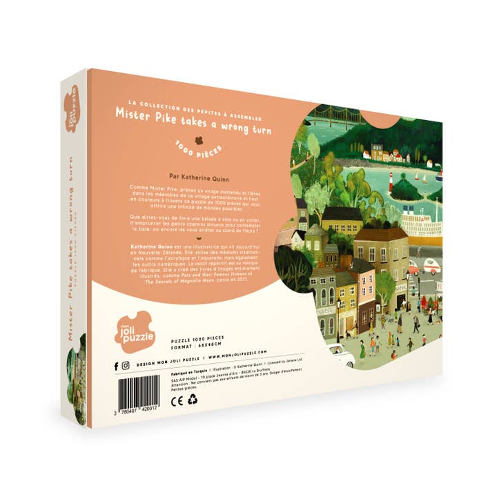 Mon Joli Puzzle - Vendita all'ingrosso Puzzle - Adulti - Mr Pike Take a Wrong Turn Puzzle — My Pretty Puzzle — 1000 piedi4