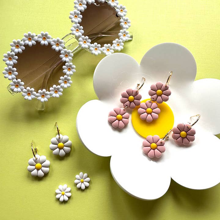 Daisy Trinket Dishes for wholesale by The Crafted Makerie