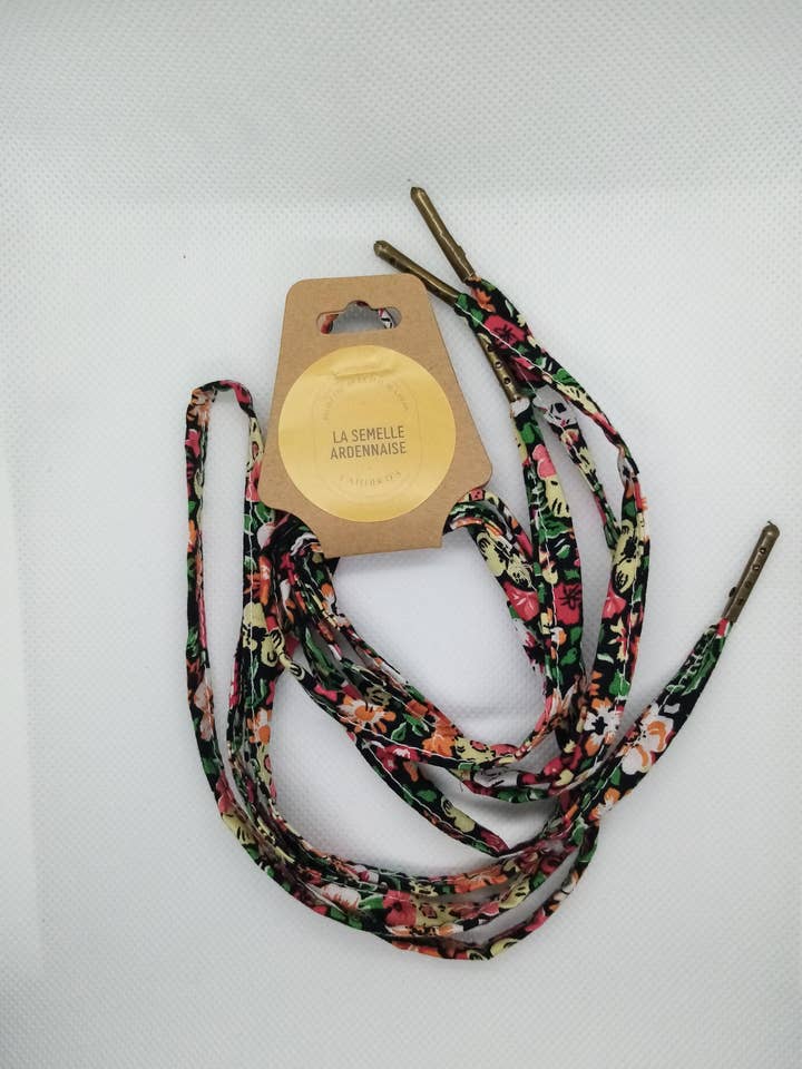 Printed laces for wholesale by La Semelle Ardennaise