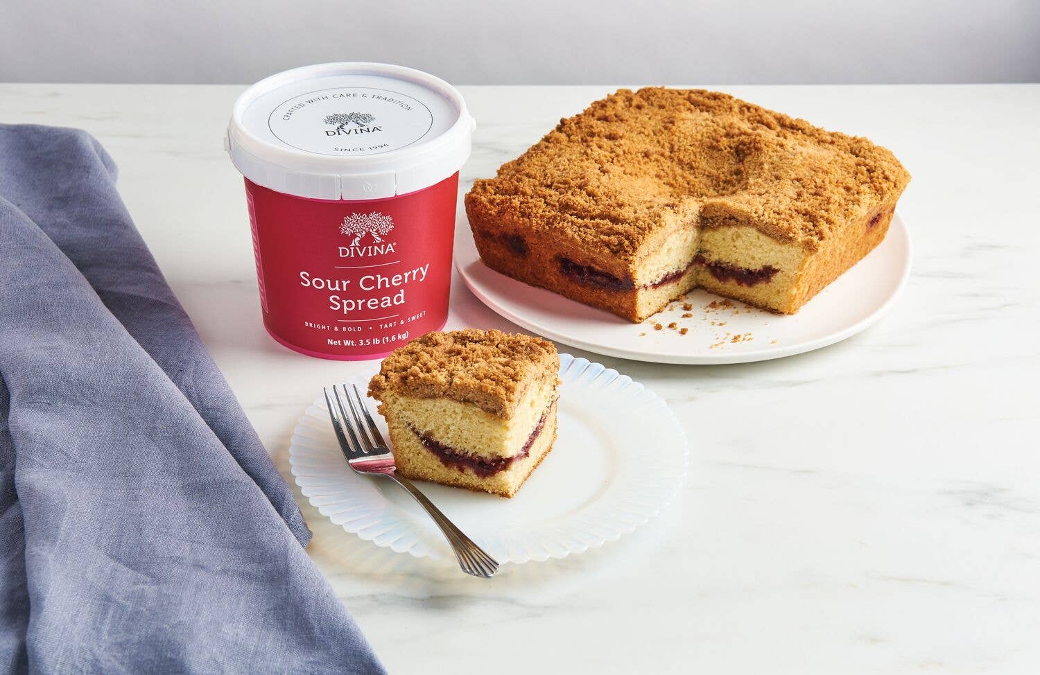 Divina - Wholesale Jam/Jelly - Sour Cherry Spread Pails3