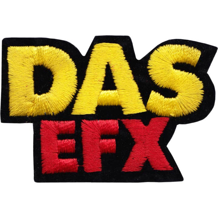 Patch - Das EFX - Rap Hip-Hop Music Band VINTAGE 1990s STOCK for wholesale by Square Deal Recordings & Supplies