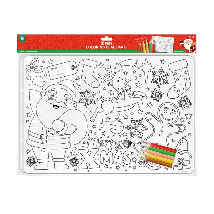 PD Party - Wholesale Disposable placemat - Placemat - X-mas