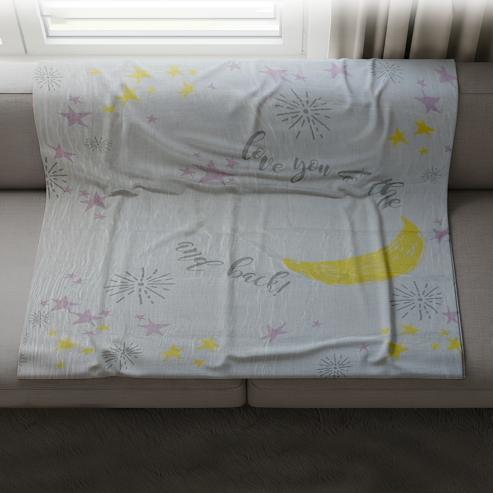 Crover - Wholesale Swaddle - Baby - 100% Cotton Pink Sleep Cloud Baby Swaddle Blanket7