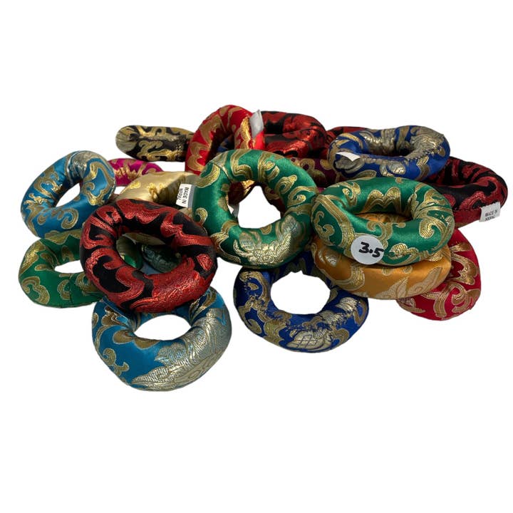 Tenzing Collections - Wholesale Meditation Supplies - Assorted singing bowls Ring Cushion Pillow, Ring Pillow 14
