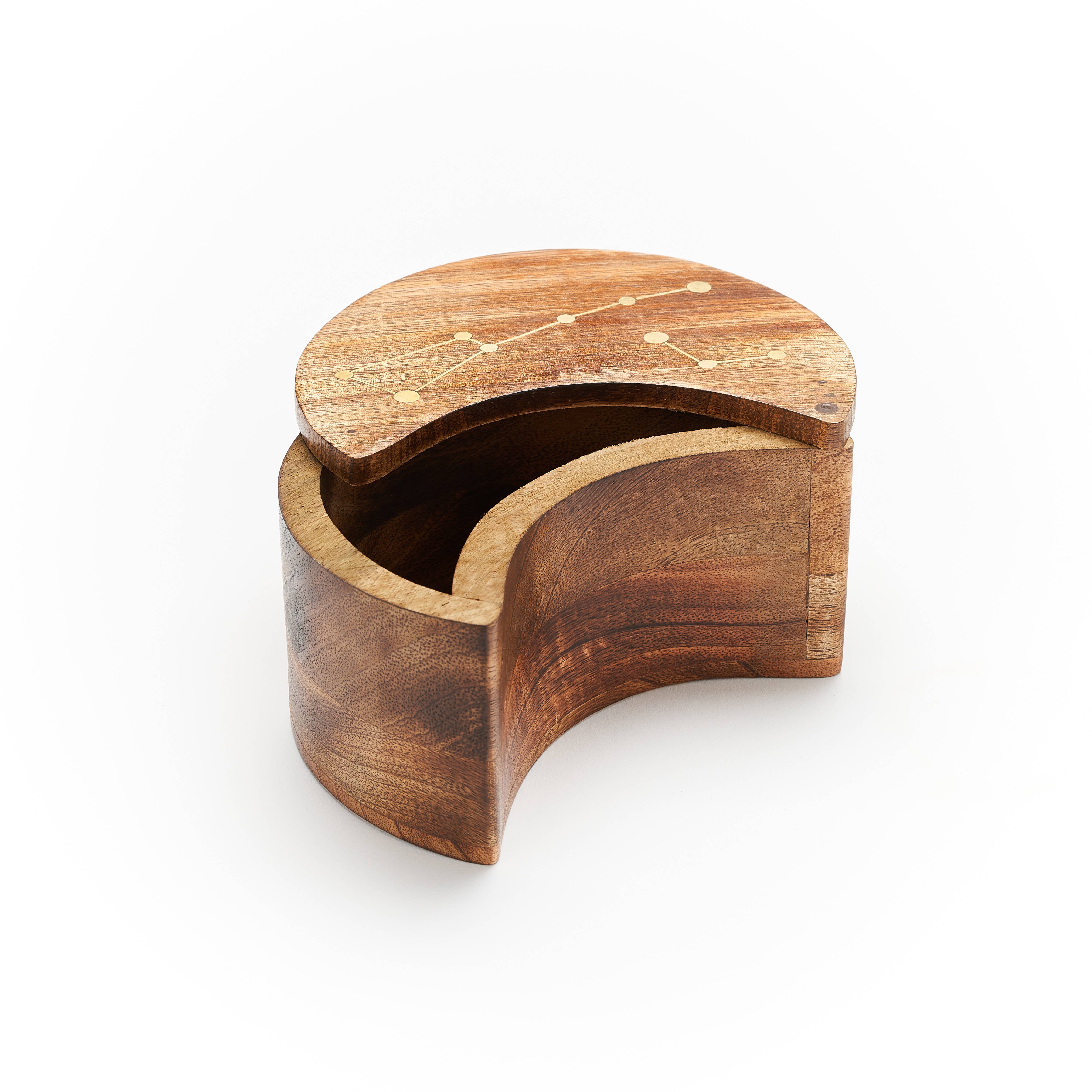 Matr Boomie Fair Trade - Wholesale Decorative Box - Jyotisha Pivot Box - Crescent1