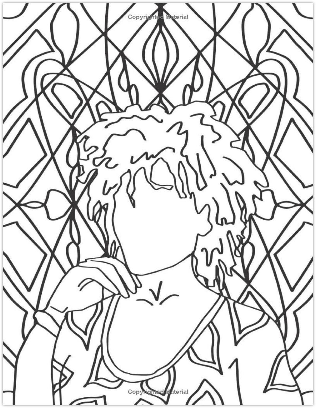 Illustrated Melanin - Wholesale Coloring & Activity Book - Adult - Find Joy Through Color: Coloring Book Celebrating Black Hair2