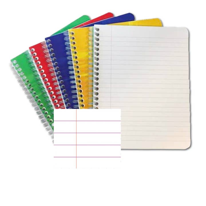 Classic Clairefontaine Spiral Notebook Lined/Margin for wholesale by Exaclair