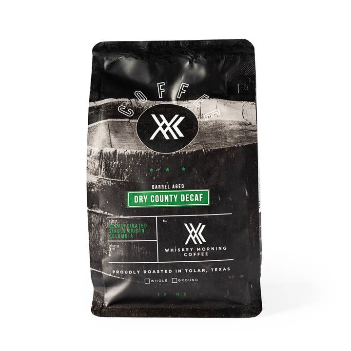 5lb Dry County Decaf for wholesale by Whiskey Morning Coffee
