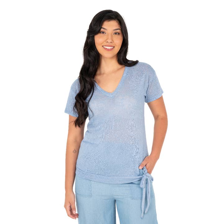 M Made In Italy - Wholesale Shirt - Women's - Women's Knit Top (10-7176W)