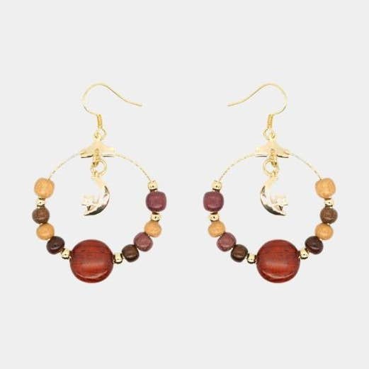 Pendientes Joy plata/oro para venta al por mayor de Essenciel