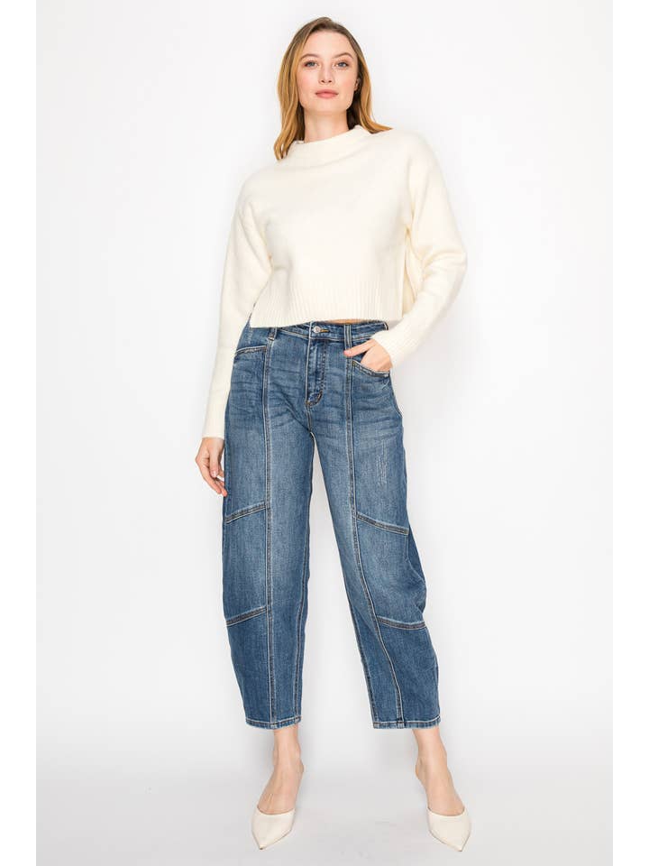 ARTEMIS VINTAGE - Wholesale Jeans - Women's - HIGH RISE RELAXED BARREL JEANS4