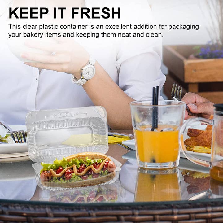 MT Products - Wholesale Food Storage Container - MT Products Plastic Hot Dog Container/Food Container9
