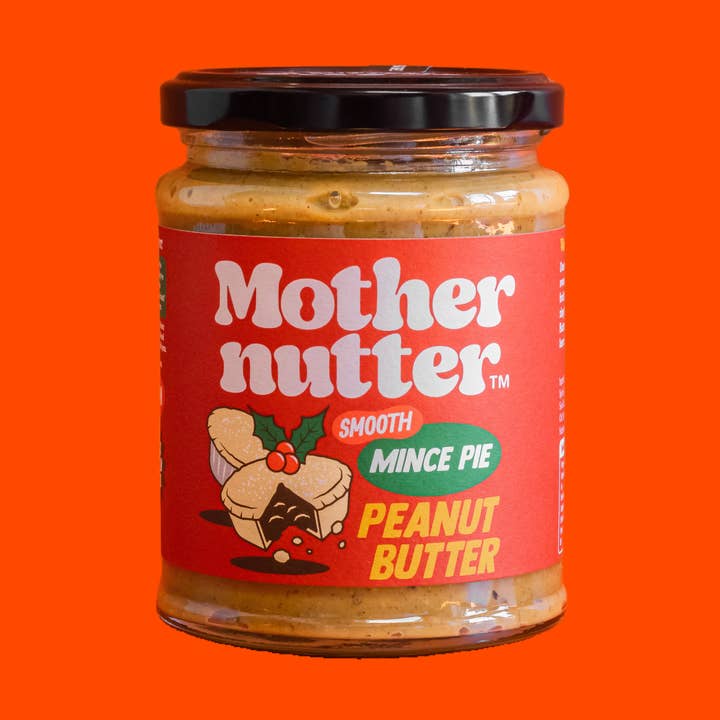 Mothernutter Smooth Mince Pie Peanut Butter for wholesale by Mothernutter