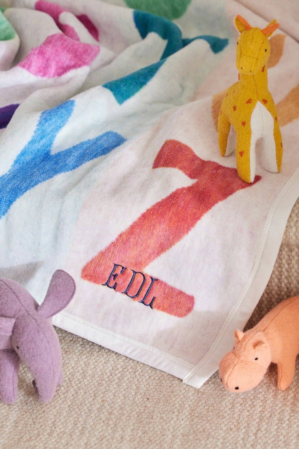 ChappyWrap - Wholesale Bedding Blanket - Kids & Baby - ABC Midi Blanket3