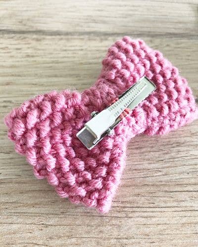 Mignonnery - Vendita all'ingrosso Kit per lavoretti fai da te - Fermaglio/Papillon Jules - Kit maglia per principianti17