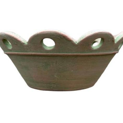 Botanical Collections - Wholesale Decorative Plate/Dish/Bowl - Court Pendu #6 Low Bowl - Set of 2