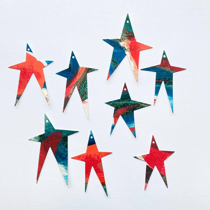 Mirthos Paper - Wholesale Ornament - Lucky Stars - Christmas Gift Tag, Ornament, Garland9