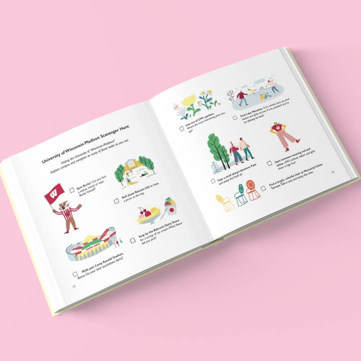 Collegiate ABCs - Wholesale Preschool Book (3-5) - University of Wisconsin–Madison A to Z Children’s Book6