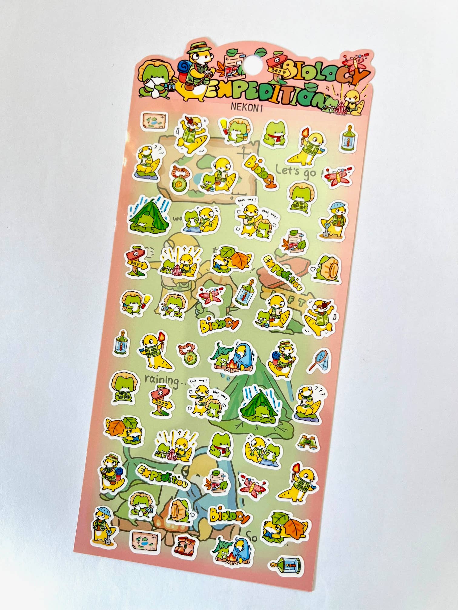 BCmini - Wholesale Sticker - 51119 FROG BIOLOGY EXPEDITION STICKERS1