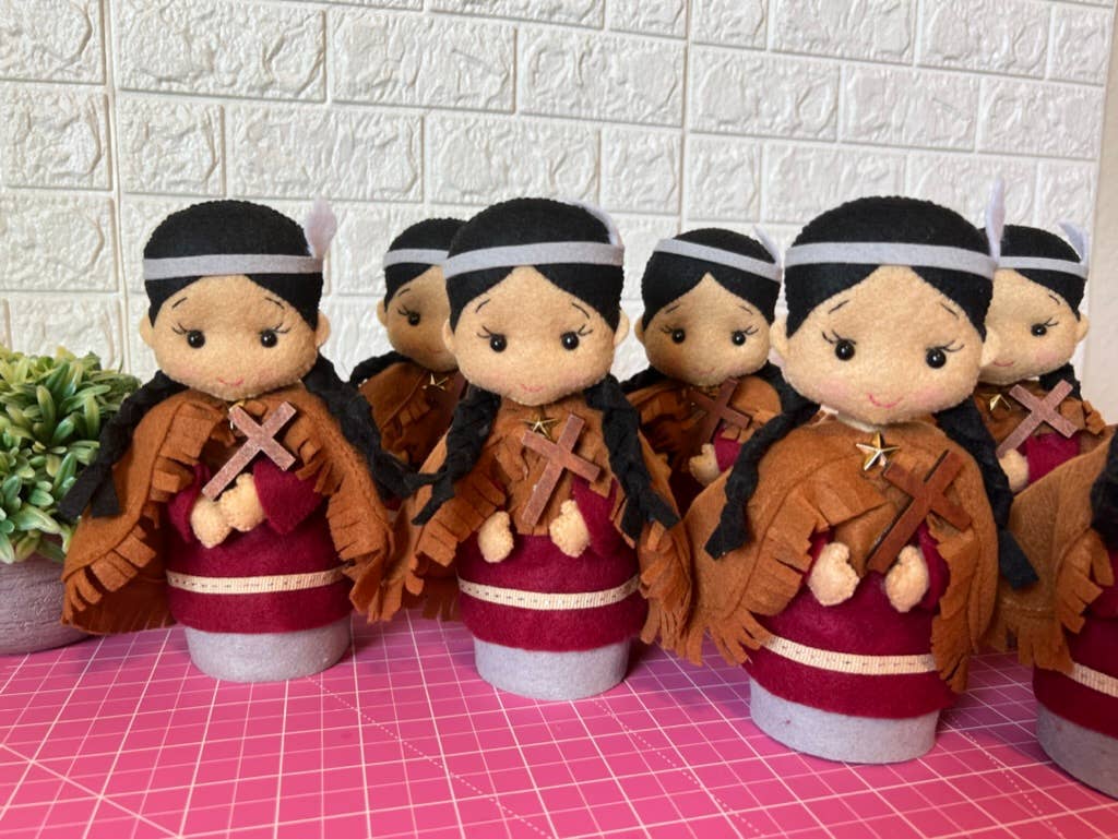 Lovencomfort - Wholesale Doll - Kids - Saint Kateri doll, Saint Kateri, aint doll, saint ornaments,5