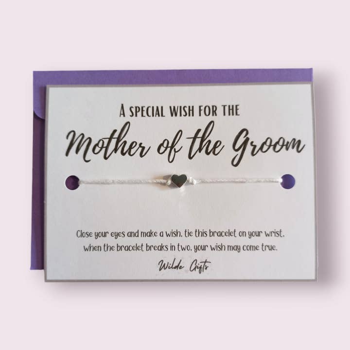 Um desejo especial - Mãe do noivo por atacado de Wilde Gifts UK