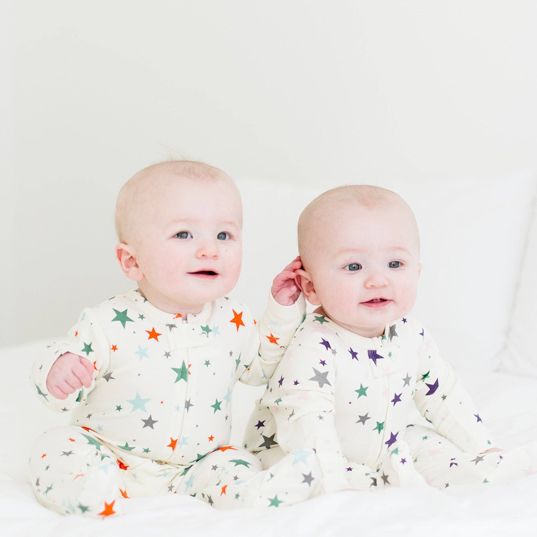 babysoy Inc - Wholesale Jumpsuit - Baby - Star Zipper Footie6