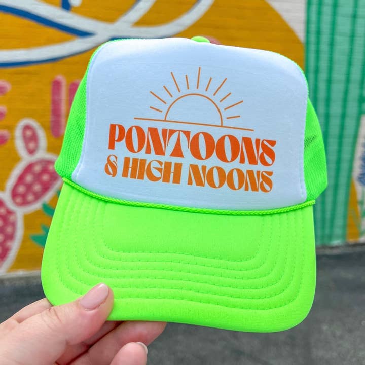 Pontoons and High Noons Trucker Cap (Multiple Color Options) and other Purchase Wholesale high noon. Free Returns & Net 60 Terms on Faire trending on Faire.