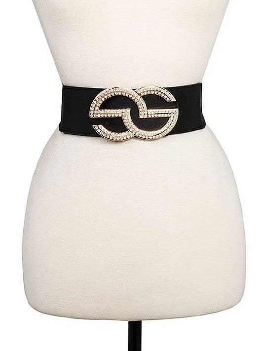 Ceinture stretch tendance en strass pour la vente par Andrea Bijoux