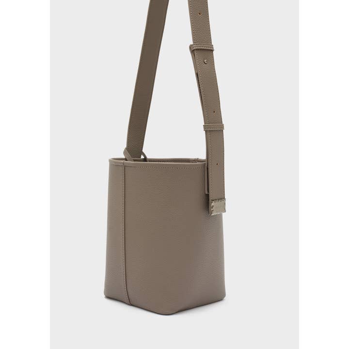 NALI' - Wholesale Shoulder Bag - Women's - TRACEY NEW BUCKET BAG + POUCH GREY - N643
