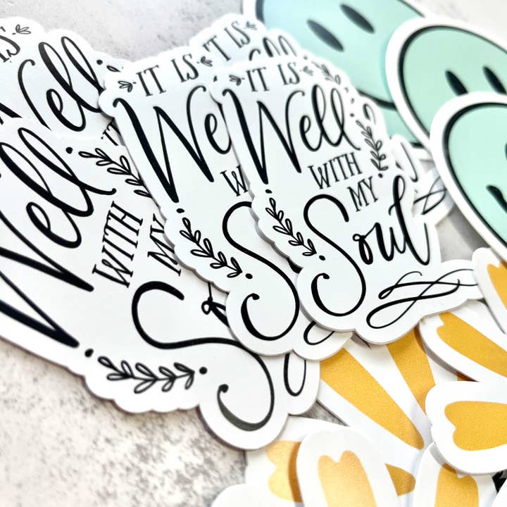 Clairmont & Co - Wholesale Sticker - Custom City Stickers, Cup or Laptop Stickers,Watercolor City1