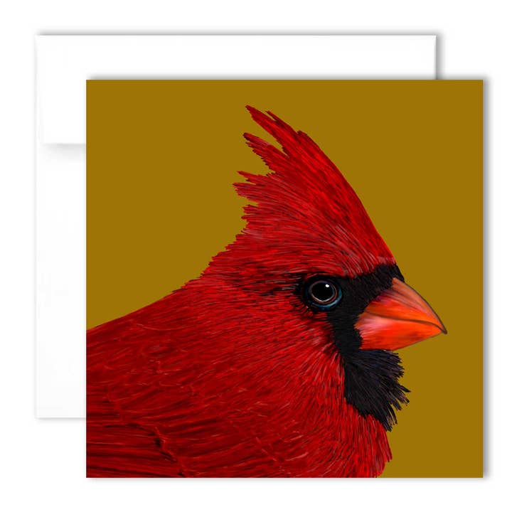 Greeting Card - Northern Cardinal for wholesale by Unperfekt Studios