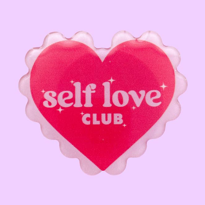 Self Love Club Phone Grip for wholesale by Helloo SamSam Designs