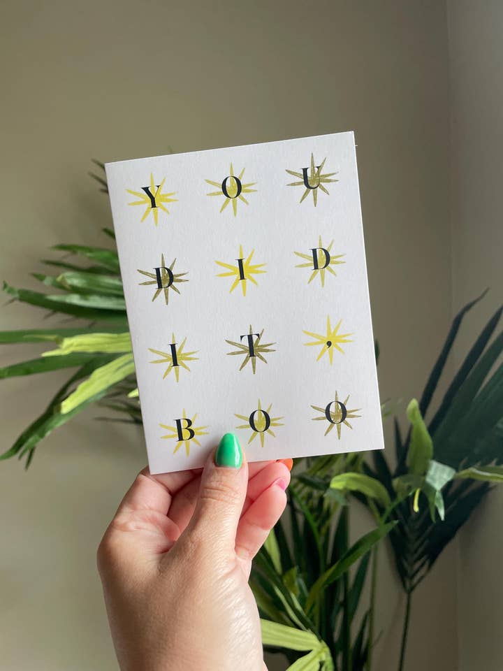 Biglietto di Auguri Generico di Congratulazioni per la vendita all'ingrosso da parte di Steele Creative Co